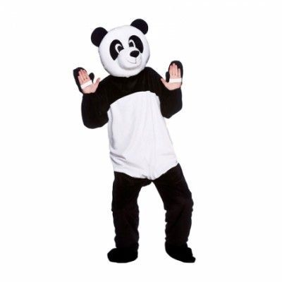 Panda Maskot Maskeraddräkt - One size