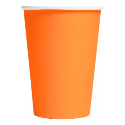 Pappersmuggar Orange - 8-pack
