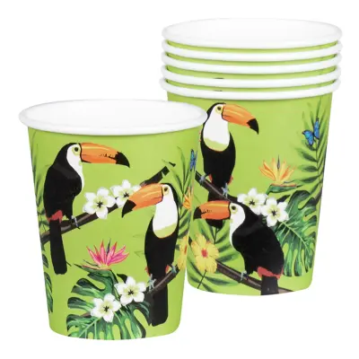 Pappersmuggar Tucan - 6-pack