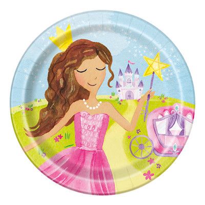 Papperstallrikar Magisk Prinsessa - 8-pack