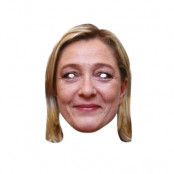 Pappmask, Marine Lepen