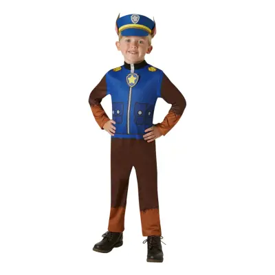 Paw Patrol Chase Barn Maskeraddräkt - Medium