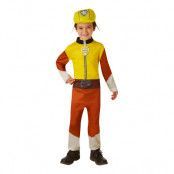 Paw Patrol Rubble Barn Maskeraddräkt - X-Small