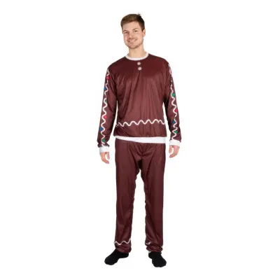 Pepparkaksgubbe Maskeraddräkt - One size