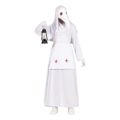 Pesten Doktor Vit Maskeraddräkt - Small