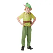 Peter Pan Sagobok Barn Maskeraddräkt - Small
