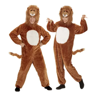 Lejon med Man Maskeraddräkt - X-Large