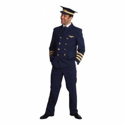Pilot Deluxe Maskeraddräkt