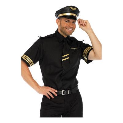 Pilot Deluxe Maskeraddräkt - Small