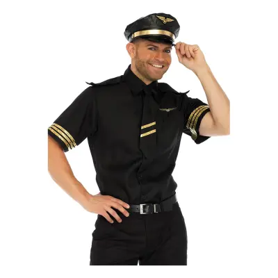 Pilot Deluxe Maskeraddräkt - Small