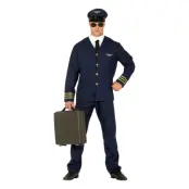 Pilot Maskeraddräkt - X-Large
