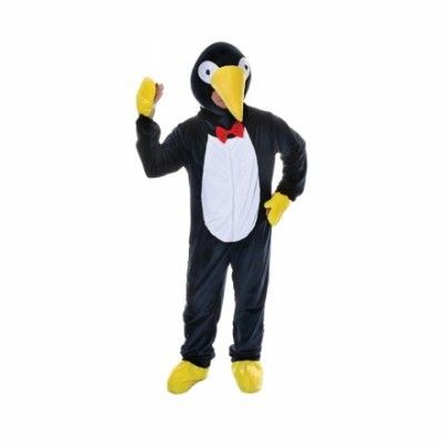 Pingvin med Stort Huvud Maskeraddräkt