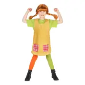 Pippi Långstrump Barn Maskeraddräkt - Large