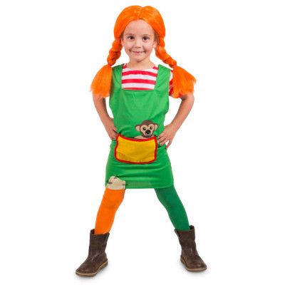 Pippi Maskeraddräkt 116-134cl