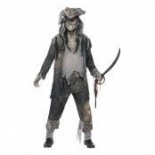 Pirat Halloween Maskeraddräkt - Medium