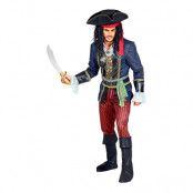 Pirat Kapten Maskeraddräkt - Large