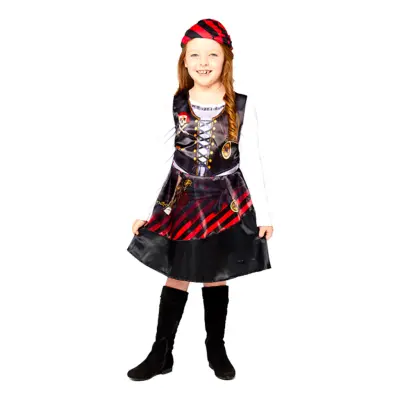 Pirat Klänning Barn Maskeraddräkt - X-Large