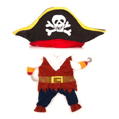 Pirat Maskeraddräkt för Katt/Hund - One size