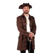 Piratjacka Mörkbrun Herr Deluxe - Large