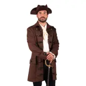 Piratjacka Mörkbrun Herr Deluxe - X-Large