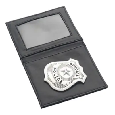 Plånbok Med Polisbricka