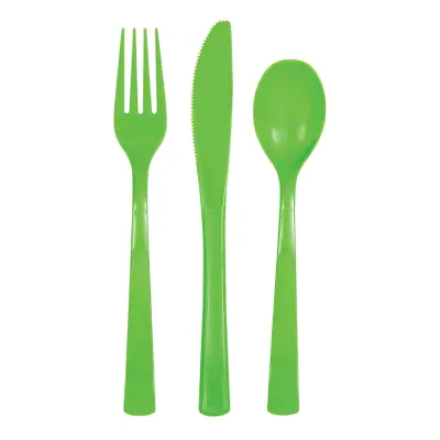 Plastbestick Limegrön - 18-pack