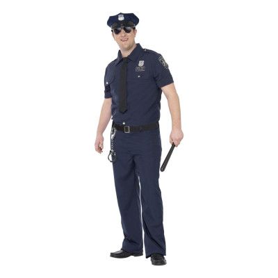 Polis New York Maskeraddräkt - Large