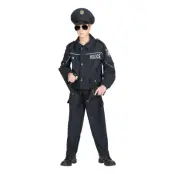 Polis Officer Barn Maskeraddräkt - X-Large