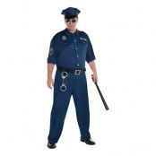 Polis Plus-size Maskeraddräkt - X-Large
