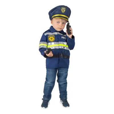 Polisjacka Barn Maskeraddräkt - Small
