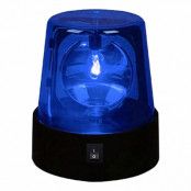Polislampa Blå