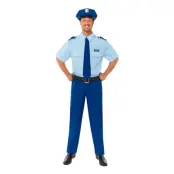 Polisman Maskeraddräkt - Medium