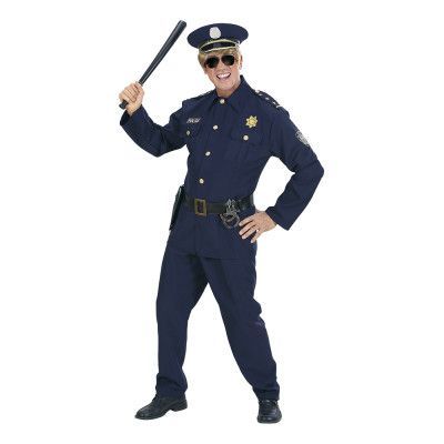 Polisofficer Maskeraddräkt - Small