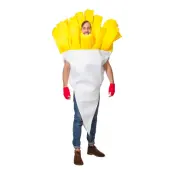Pommes Frites Maskeraddräkt - One size