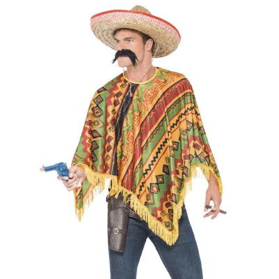 Poncho&Mustasch Onesize