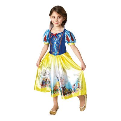 Prinsessan Snövit Barn Klänning Maskeraddräkt - Large