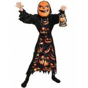 Pumpkin Demon - Pumpkin Demon Kostym för barn