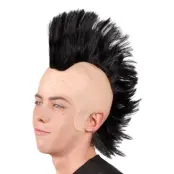 Punkperuk med Tuppkam - One size