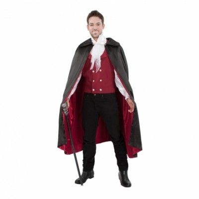 Röd Vampyr Maskeraddräkt - Standard