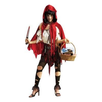 Rödluvan Död Maskeraddräkt - X-Small