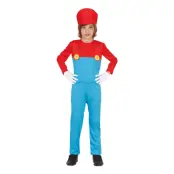 Rörmokare Barn Maskeraddräkt - Large