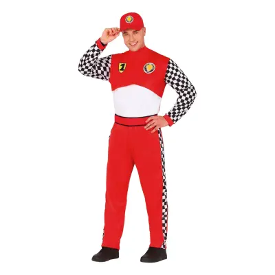 Racerförare Maskeraddräkt - Medium