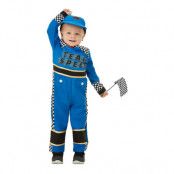 Racingförare Toddler Maskeraddräkt - Small