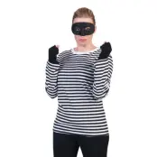 Randig Tröja Svart/Vit - Small