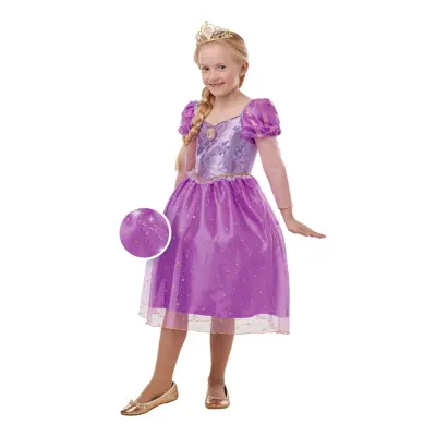 Rapunzel Sagobok Barn Maskeraddräkt - Small