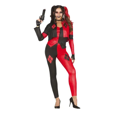 Rebel Harlequin Maskeraddräkt - Medium