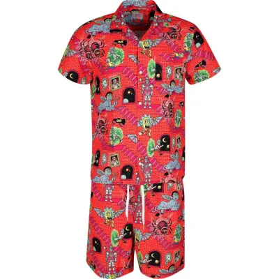 Rick And Morty - Anime Kostym - Opposuits - Surreal - för Herr - flerfärgad