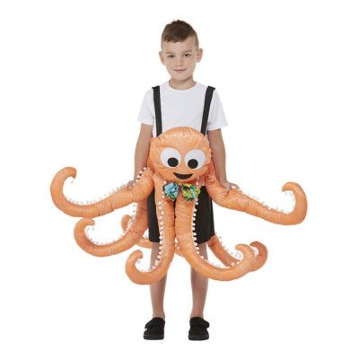 Ridande Bläckfisk Barn Maskeraddräkt - One Size