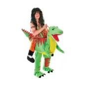 Ridande Dinosaurie Maskeraddräkt - One size