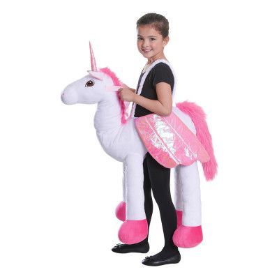 Ridande Enhörning Barn Maskeraddräkt - One size